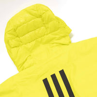 adidas Men's Terrex Myshelter Down Hooded Jacket in acid yellow - men's jacket - view 9
