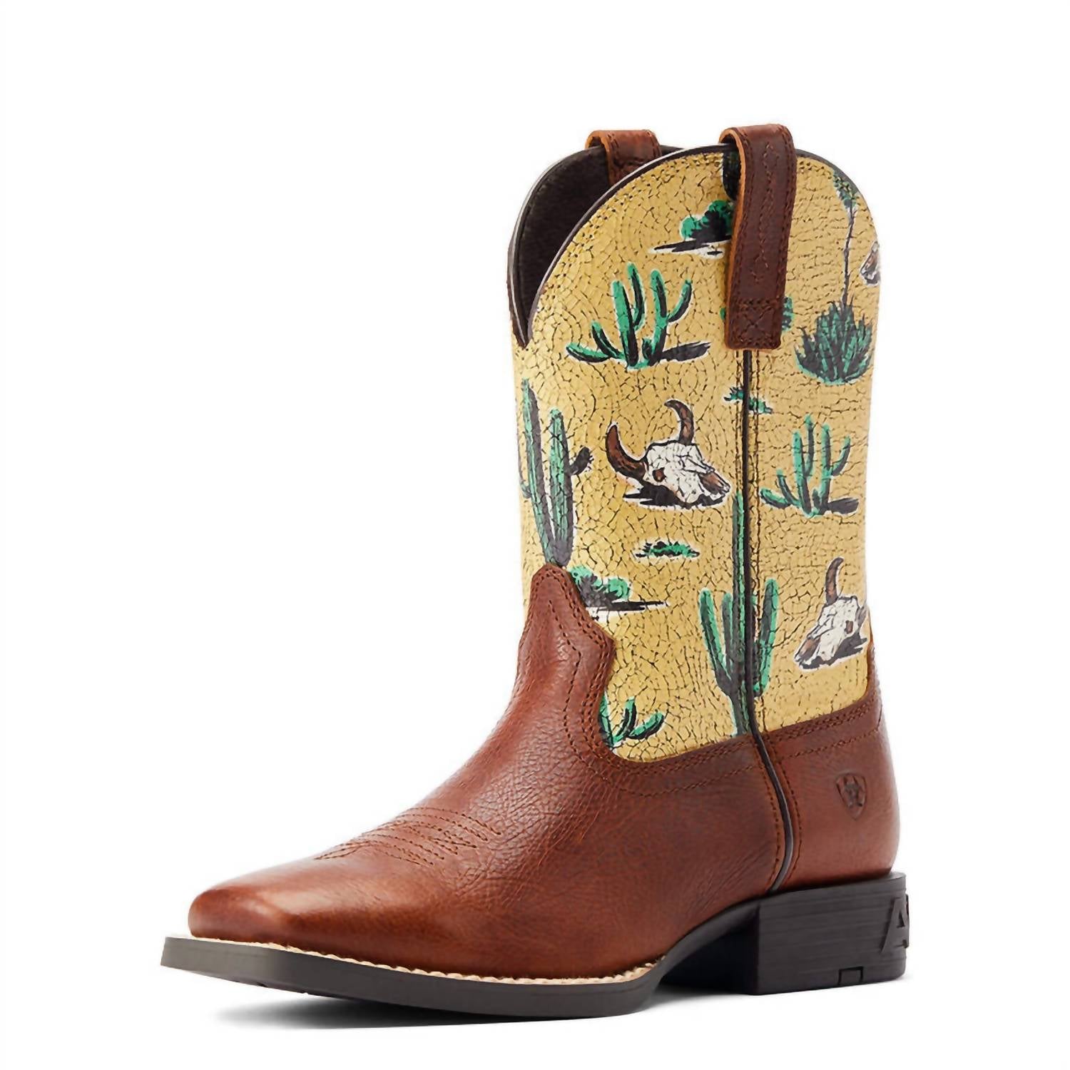 Ariat - Unisex Round Up Square Toe Western Boot - Medium
