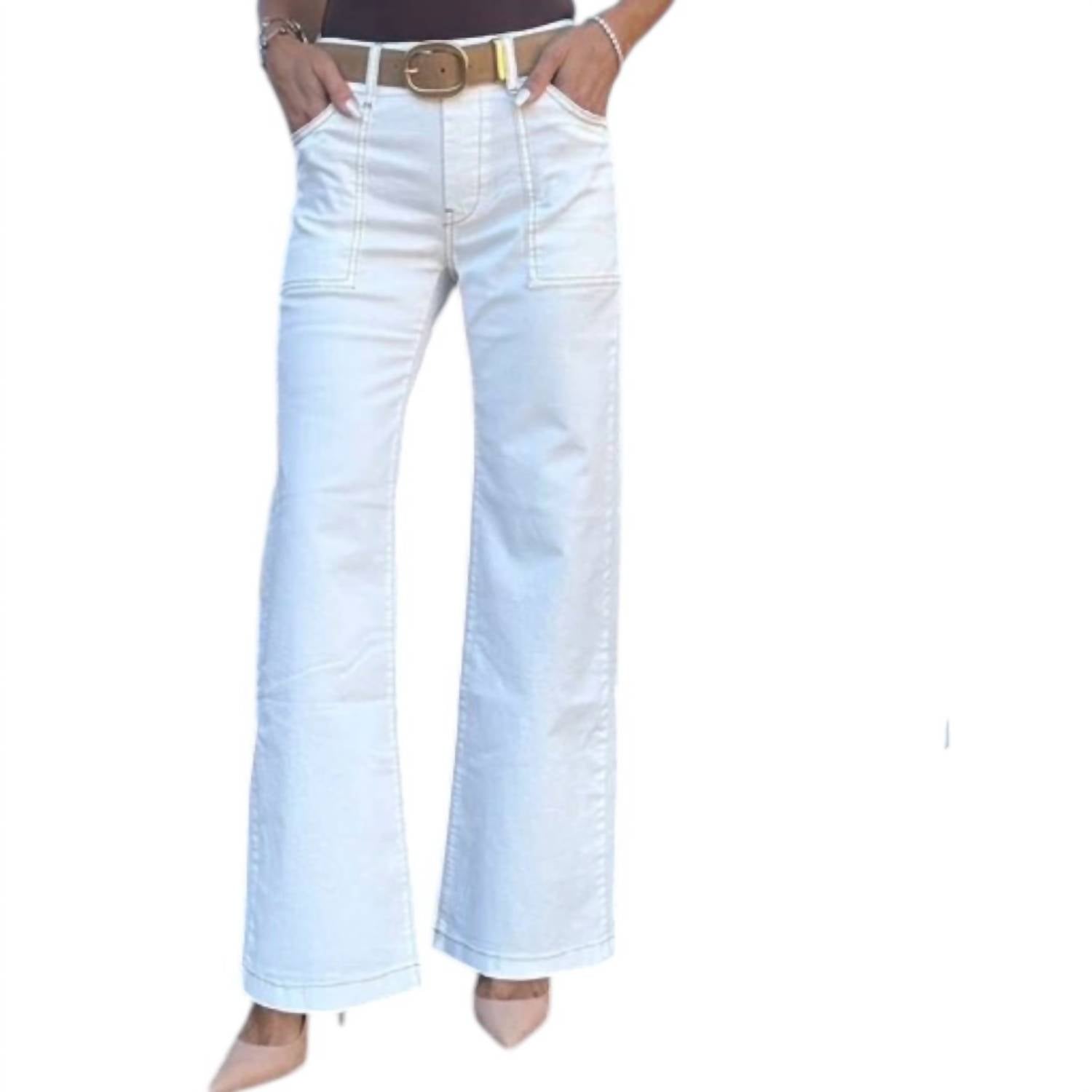 Bevy Flog - Christine Denim Bootcut Pant