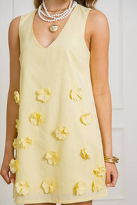 Lalavon - Getaway Glow Rose Mini Dress