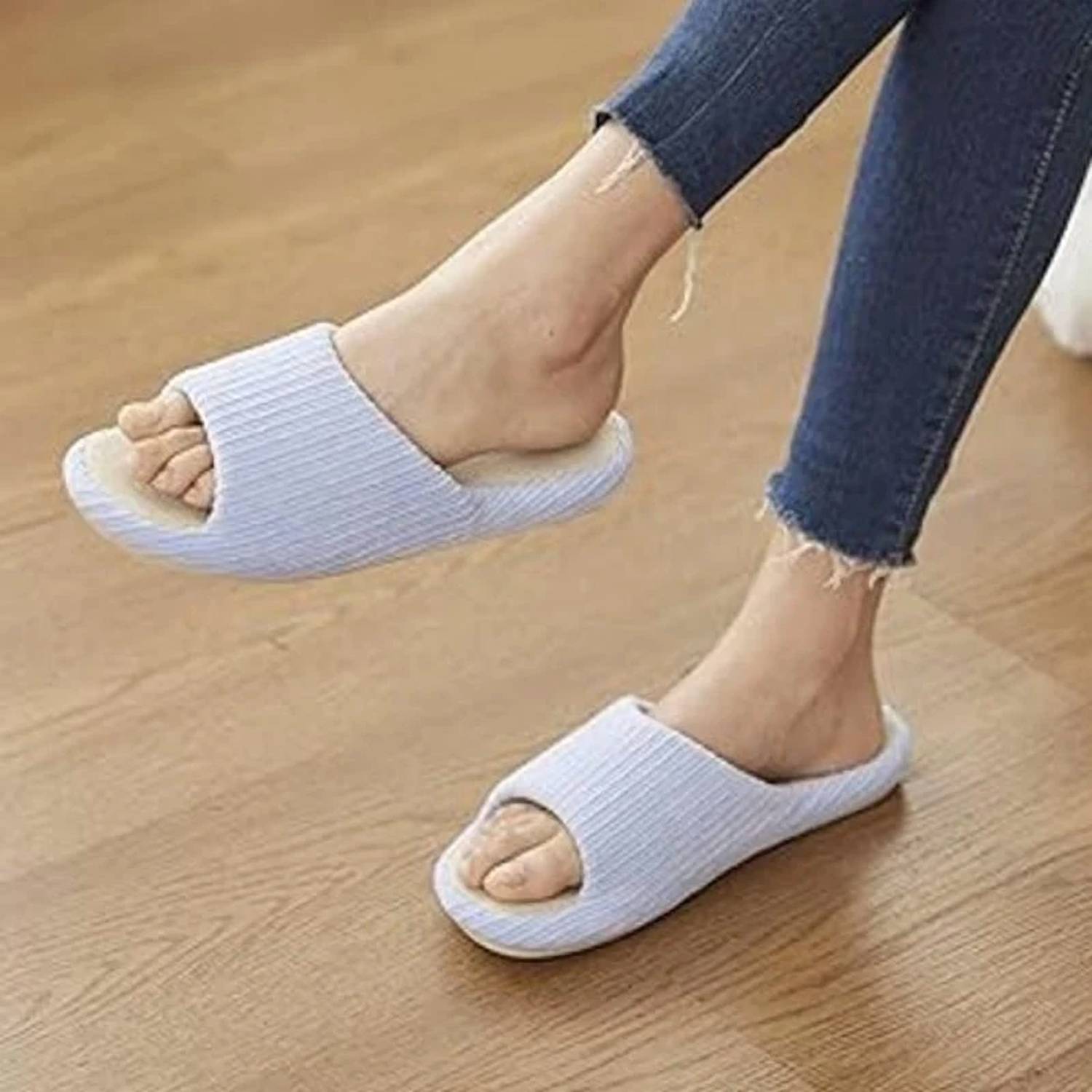 Chantomoo - Women's Memory Foam Rubber Sole Slippers