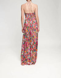 HALTERNECK MAXI DRESS