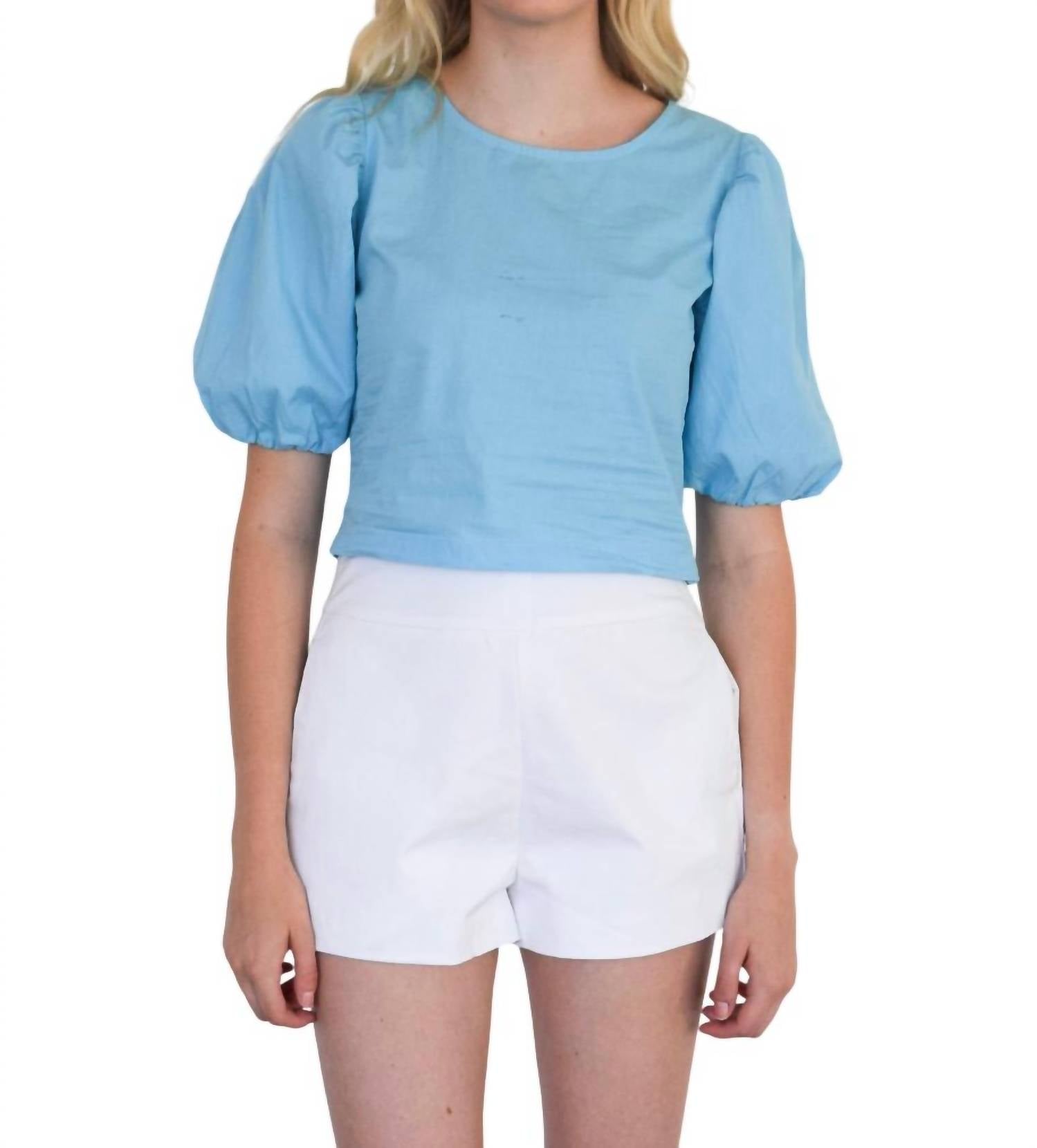 Never A Wallflower - Puff Sleeve Top