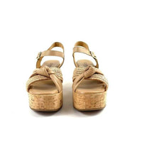 CORDANI Women's Kaylin Sandal in napa natural - women's shoe - detail view