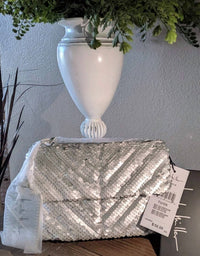 Nicole Miller - Women's Glitter Mitchell Crossobdy Bag