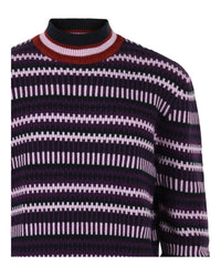 Salvatore Ferragamo - Men's Striped Cashmere-blend Sweater