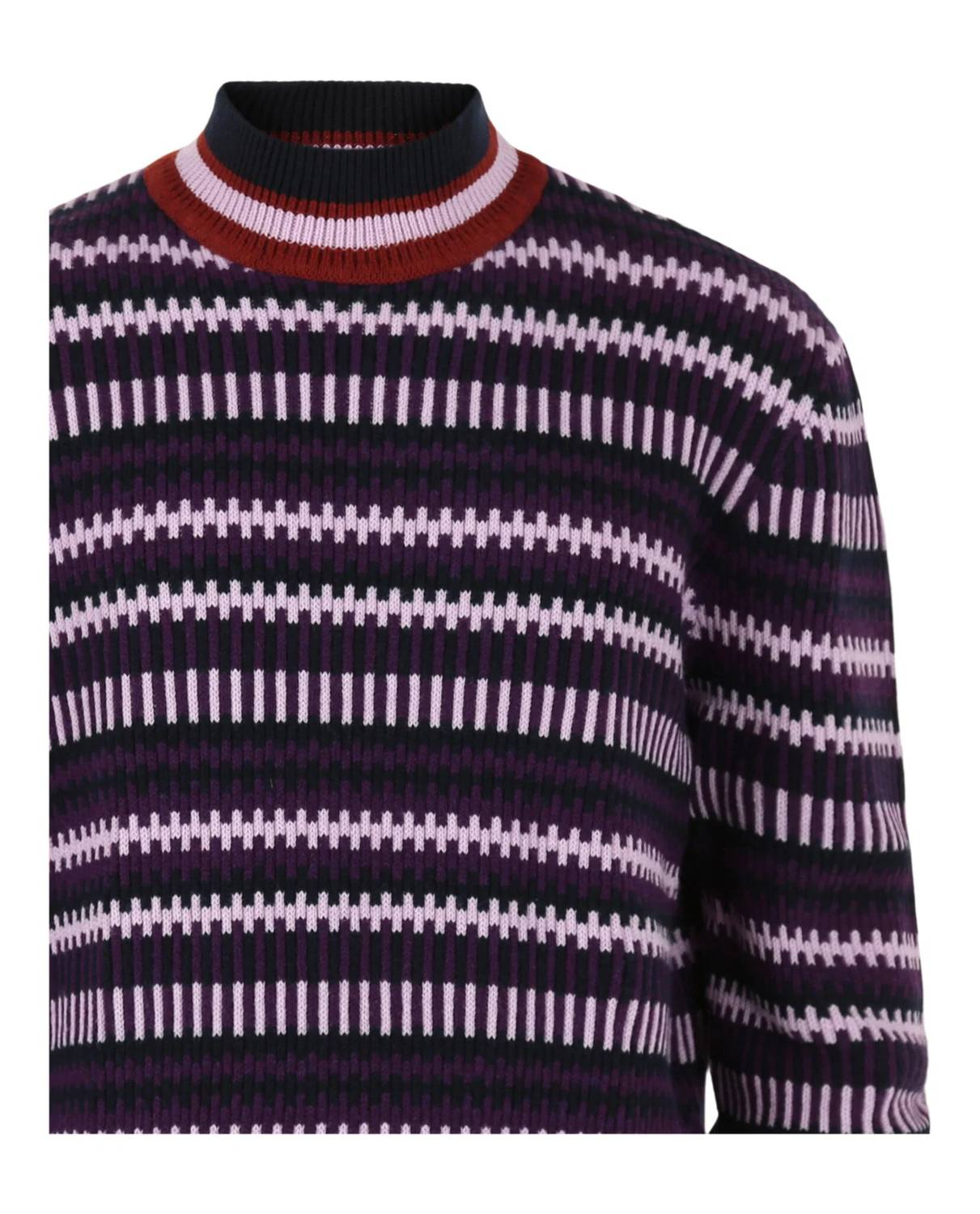 Salvatore Ferragamo - Men's Striped Cashmere-blend Sweater