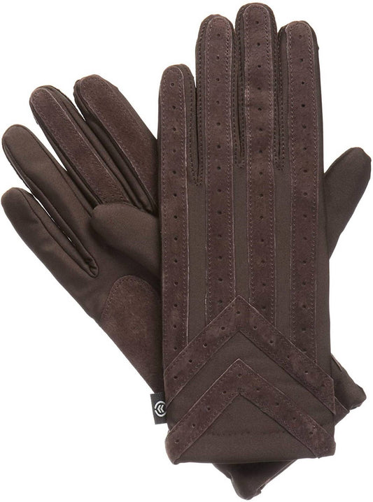Isotoner - Signature Men's Gloves, Spandex Stretch with Warm Knit Lining