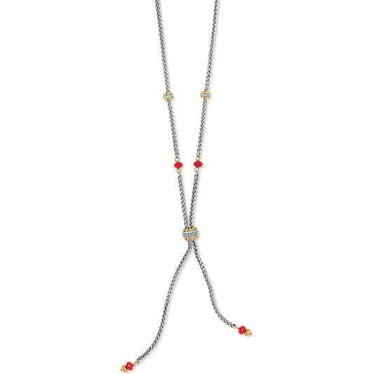 Brighton - Women's Meridian Two Tone Petite Y Necklace