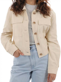 Rhythm. - Dylan Cropped Shacket
