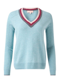 Lisa Todd - Shore Blue Cashmere Sweater