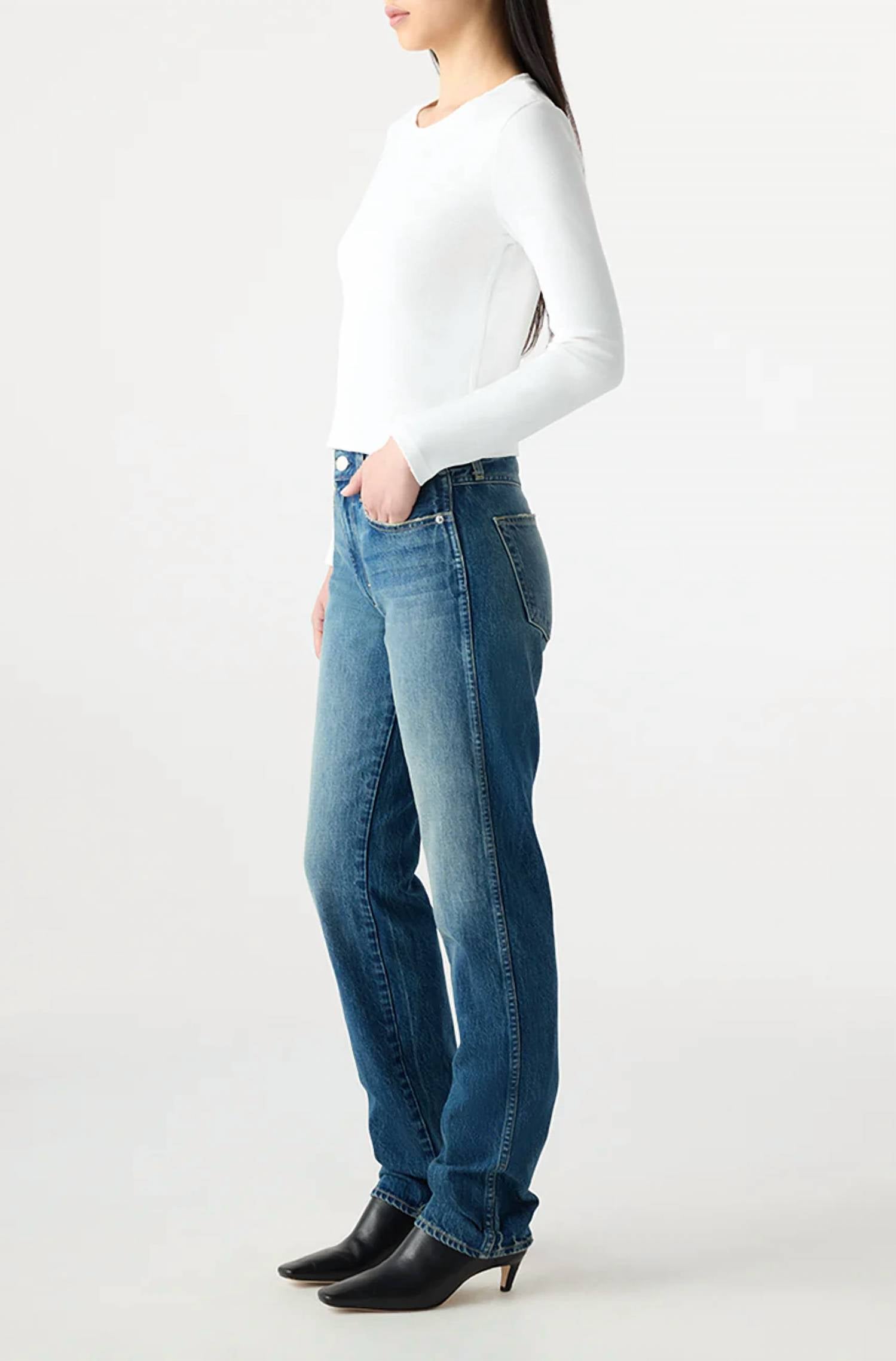 Amo - Mira Straight Leg Jean
