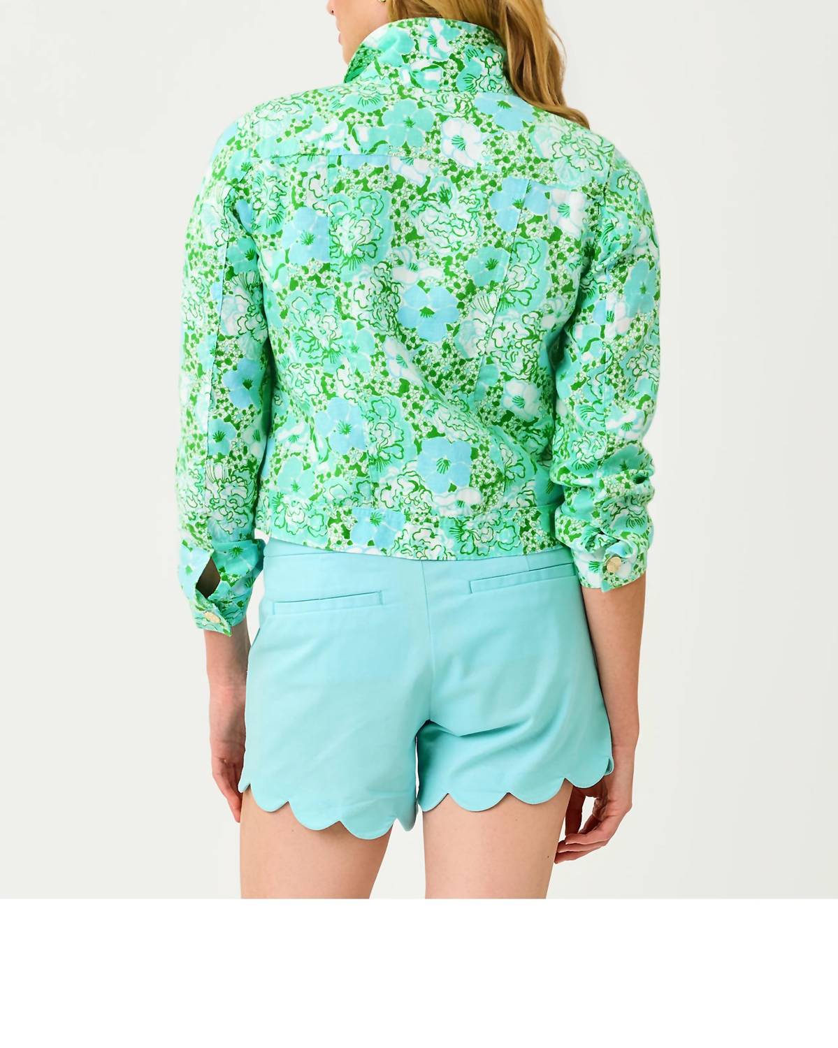 Lilly Pulitzer - Seaspray Linen Jacket