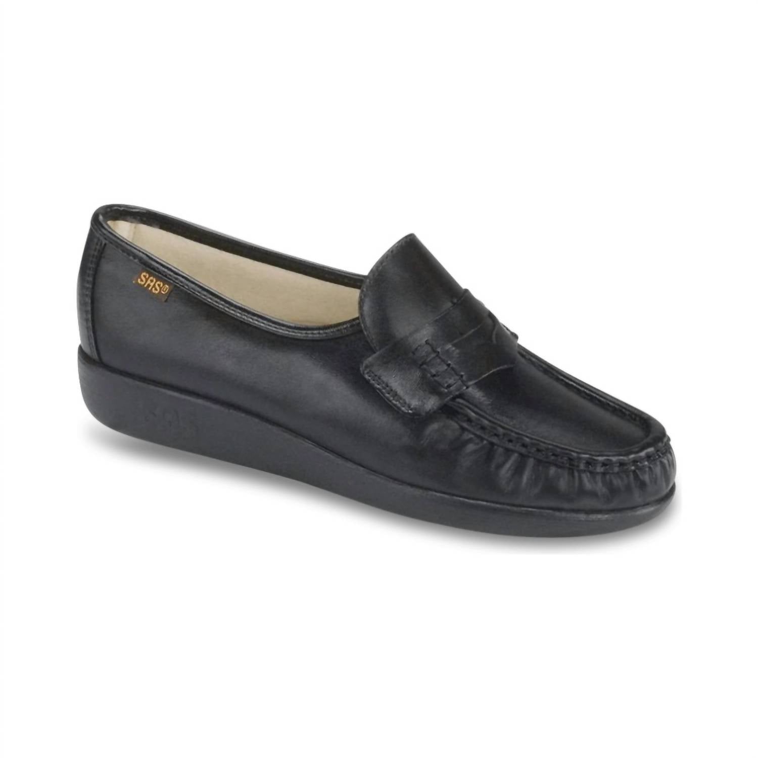 Sas - Women's Classic Penny Loafer Wedged Shoes