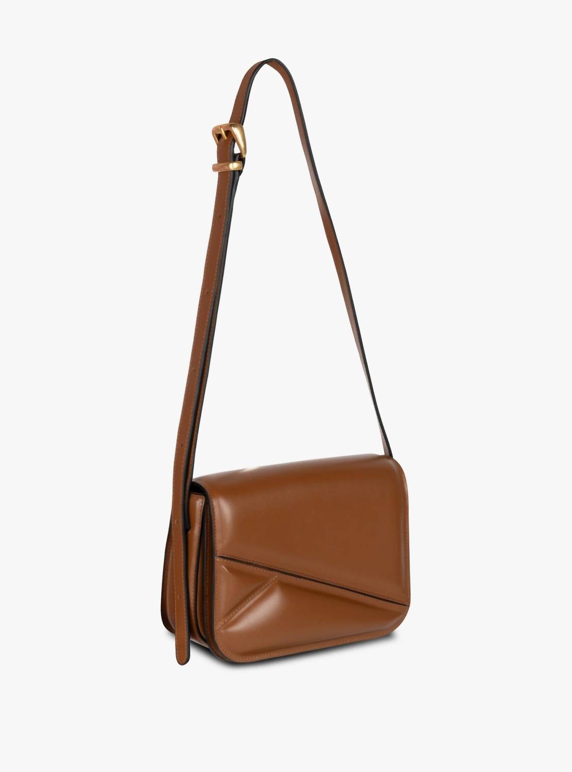 WANDLER Women's Oscar Medium Trunk Bag in saddle leather - women's bag - view 4