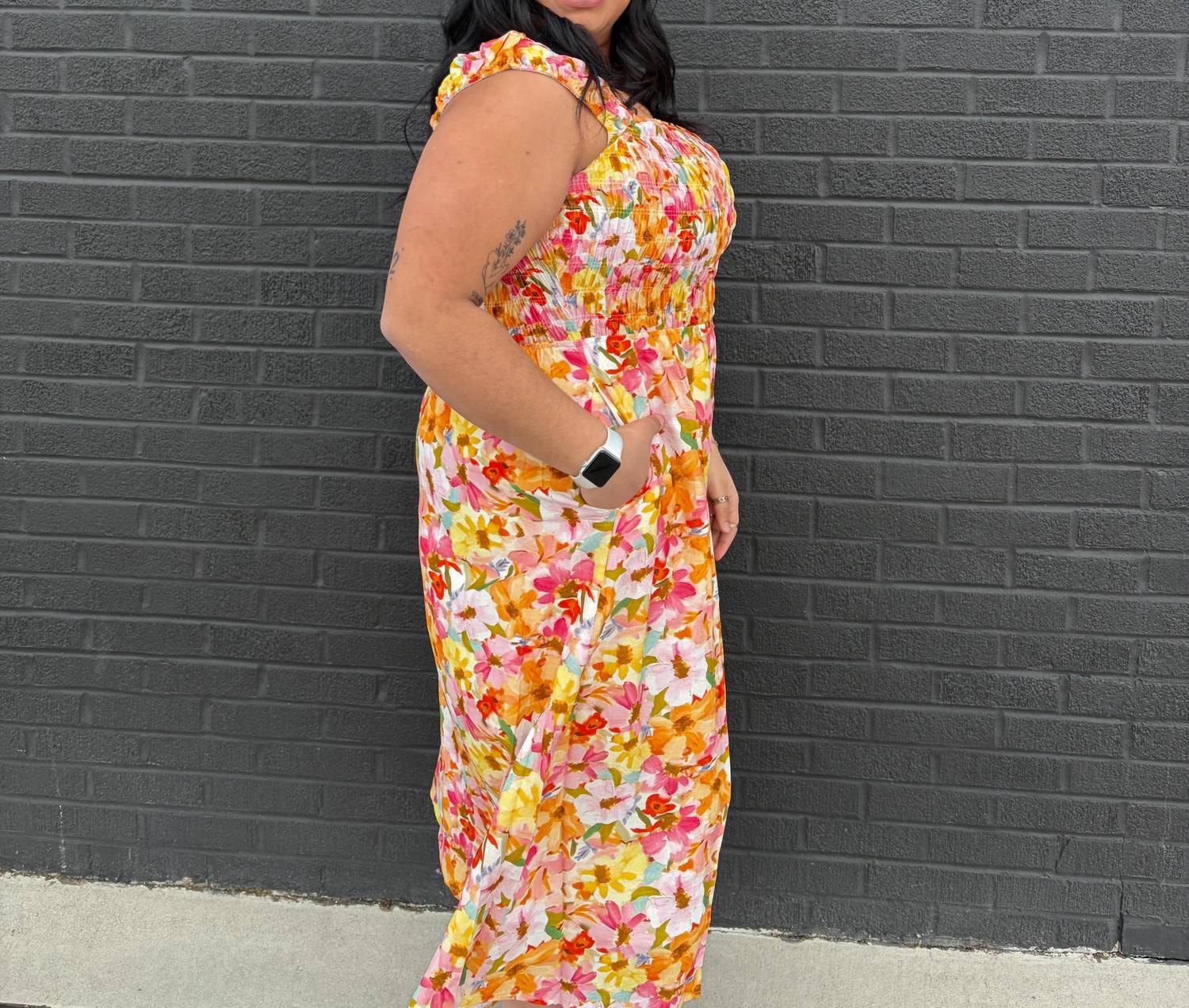 Hayden La - Springy Floral Dress - Plus
