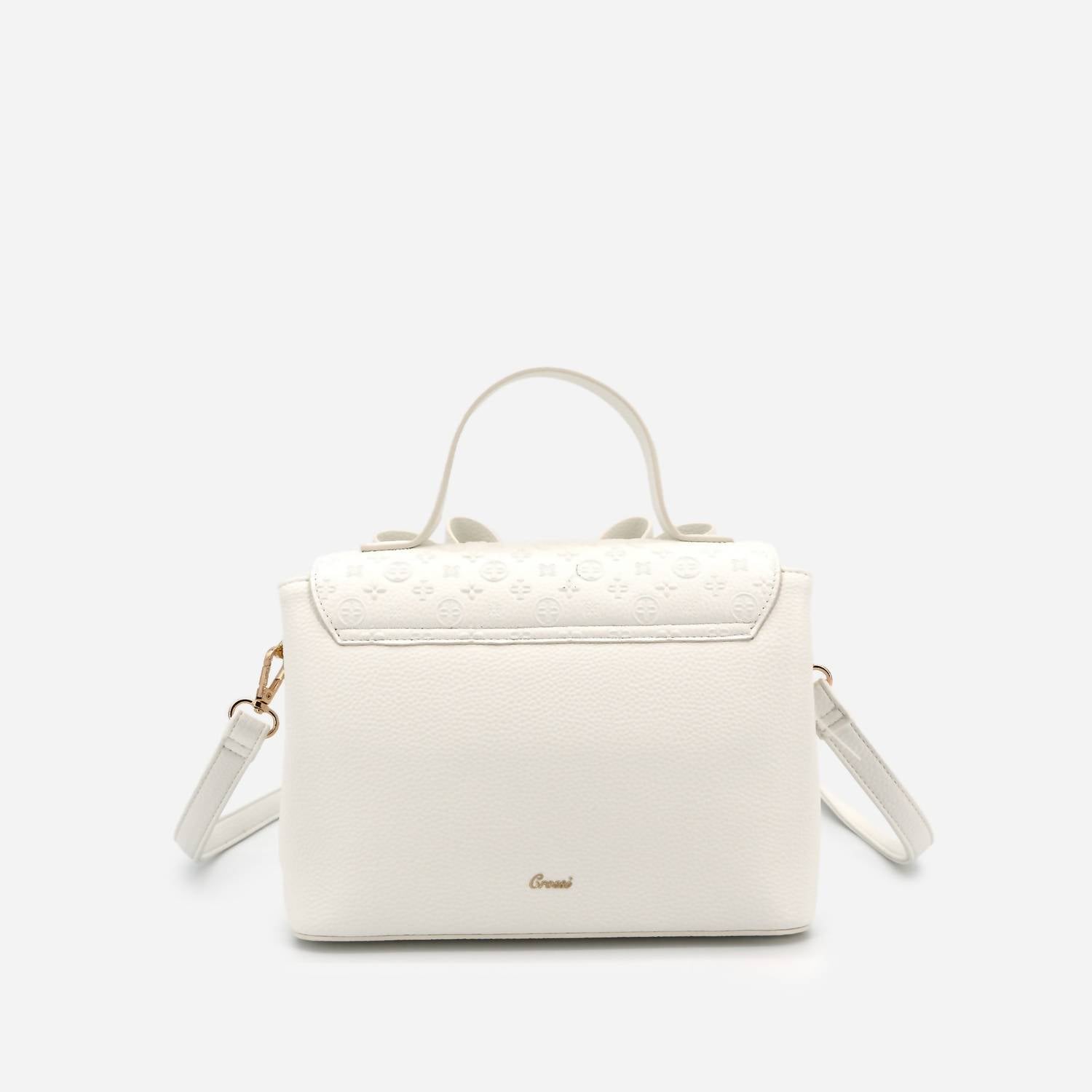 Like Dreams - Women's Crossi Bow Embossed Small Crossbody Bag