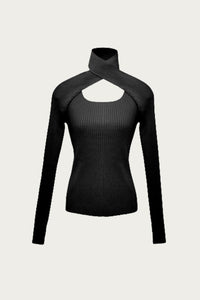 LOOP LAYERED KNIT TOP