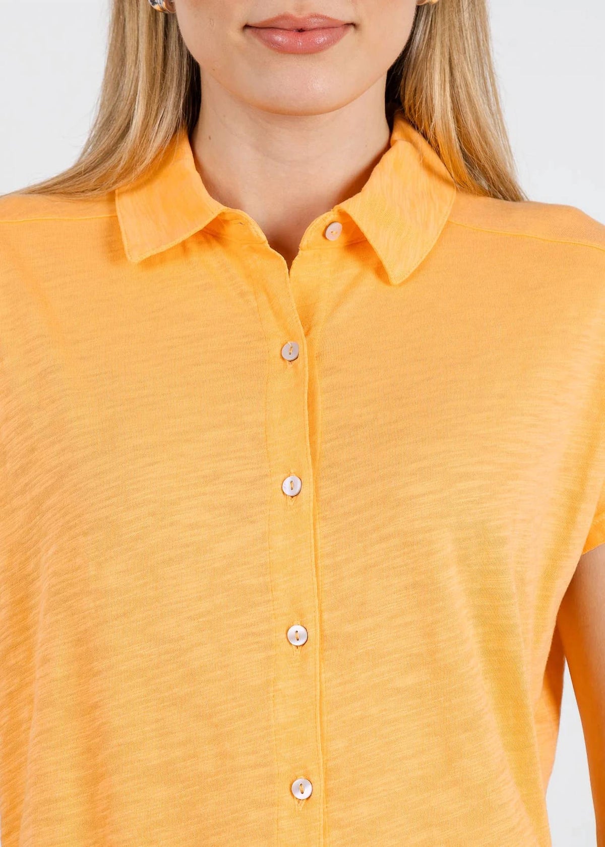 Elliott Lauren - Bella Button Front Tee