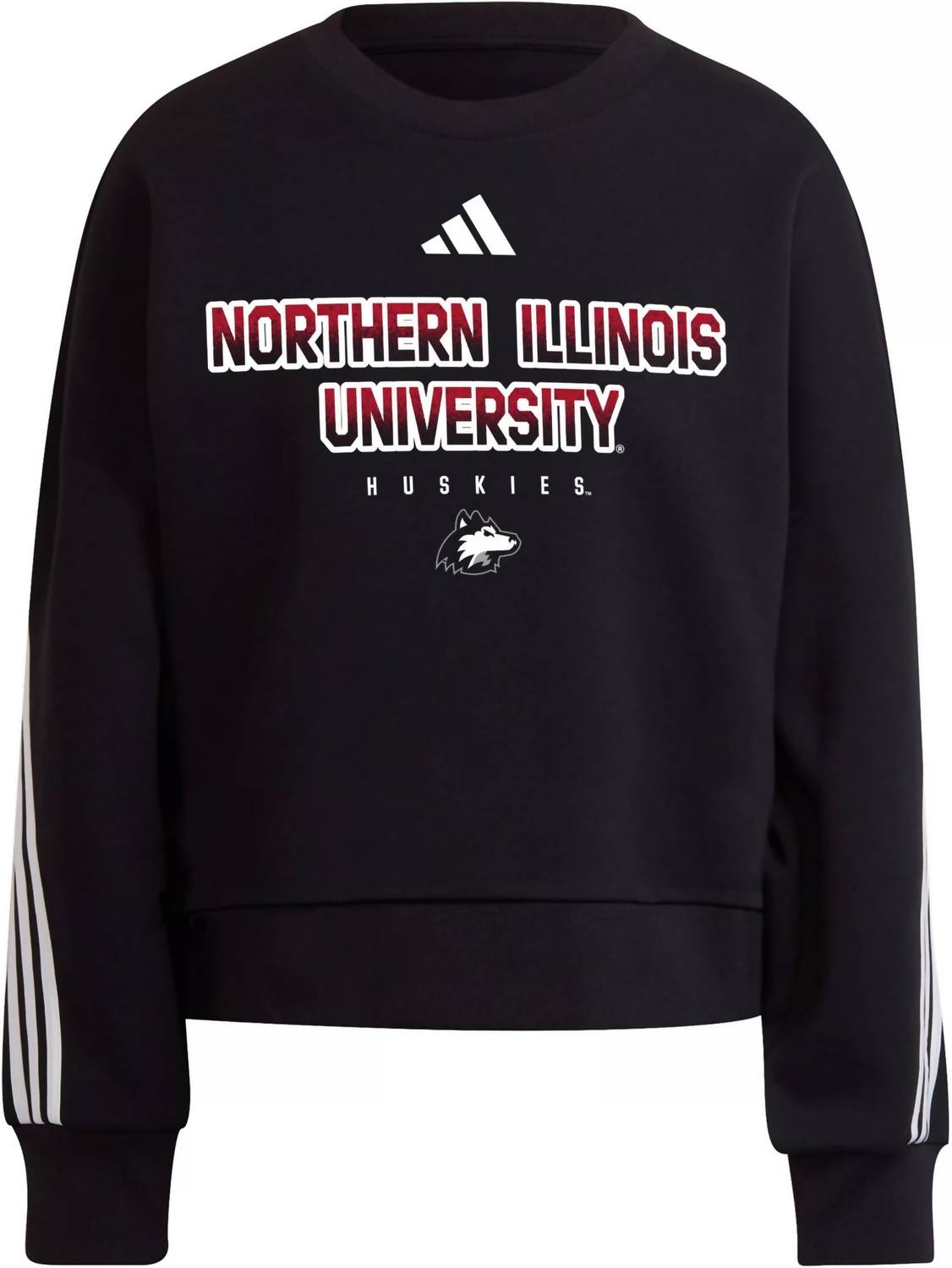 Adidas - Women's Northern Illinois Crew Pullover Sweatshirt