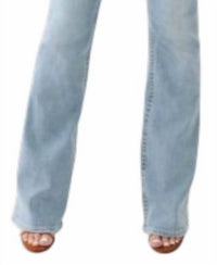 TRUE RELIGION Becca Bootcut Jeans in aqua marine - women's jeans - alternate view