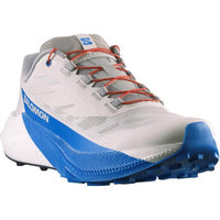 SALOMON Men's Pulsar Hiking Shoes in lunar rock white french blue - men's shoe - view 5