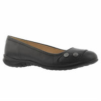 Hush Puppies Women's Lara Bria Slip On Flats in black - women's flats - alternate view