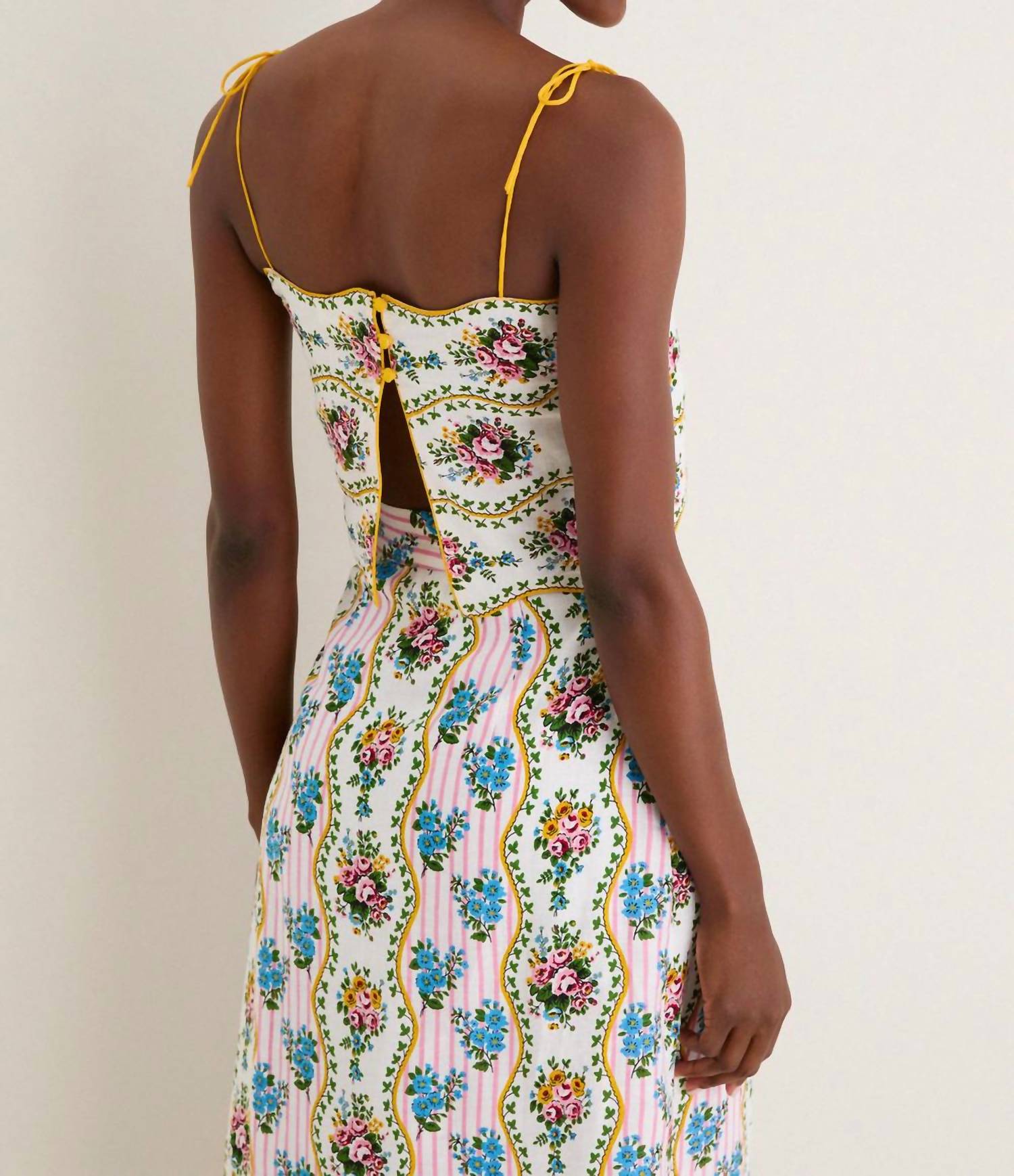 Pink City Prints - Sicily Sleeveless Top