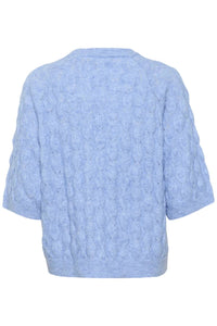 Kaffe - Malene Half Sleeve Round Neck Pullover Sweater