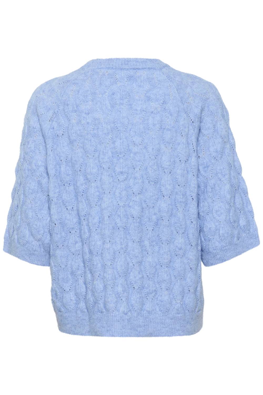 Kaffe - Malene Half Sleeve Round Neck Pullover Sweater
