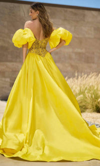 Sherri Hill - Off Shoulder Beaded Ballgown