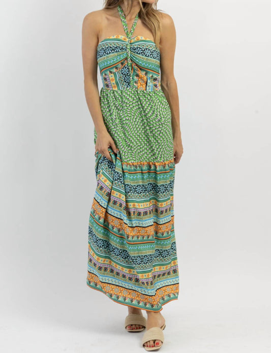 KAHUNA HALTER MAXI DRESS