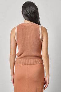 Lilla P - Sleeveless Crewneck Sweater Tank