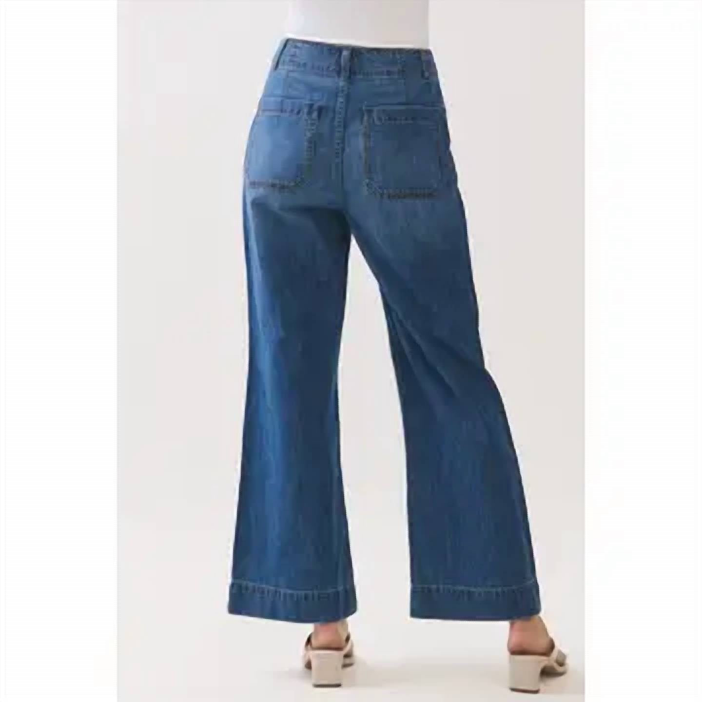 Letter To Juliet - Rosa A-line Darted Jeans