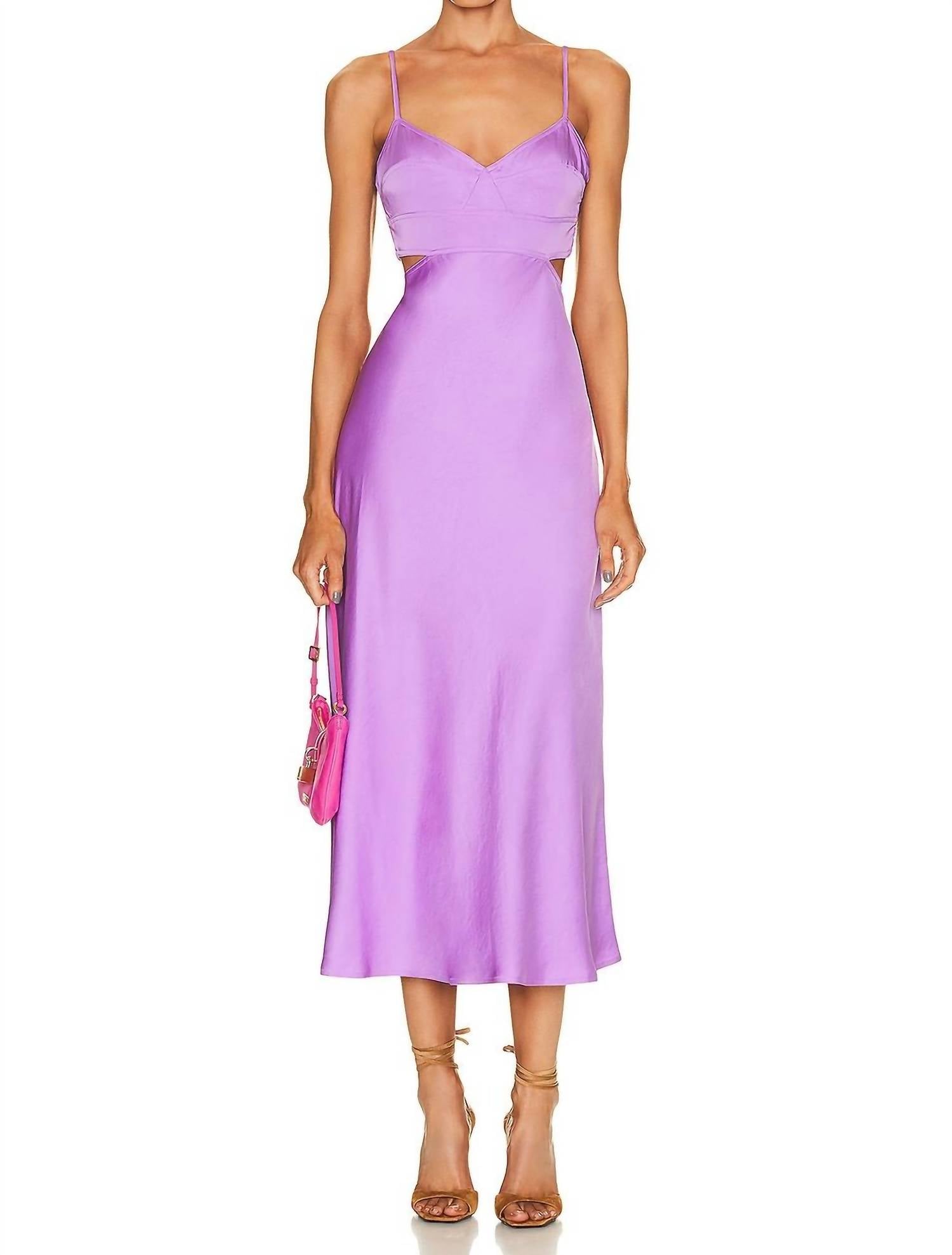 alc purple dress A.L.C