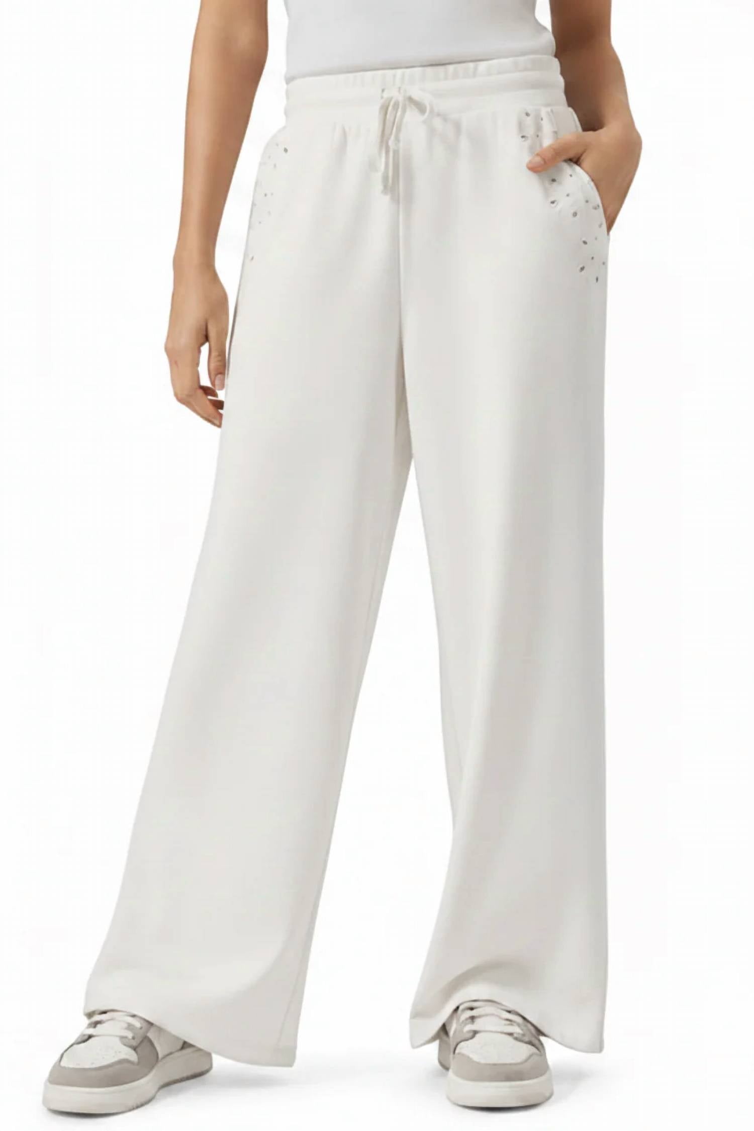 Splendid - Embroidered Eyelet Sweatpant