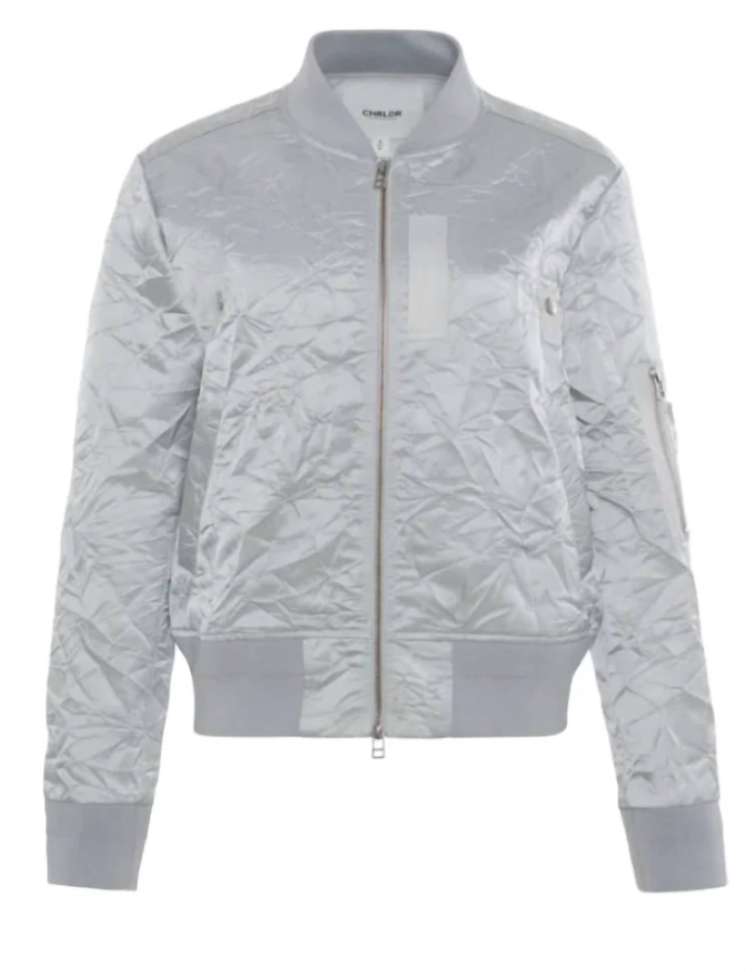 Chrldr - LENI-SLEEVE POCKET BOMBER JACKET