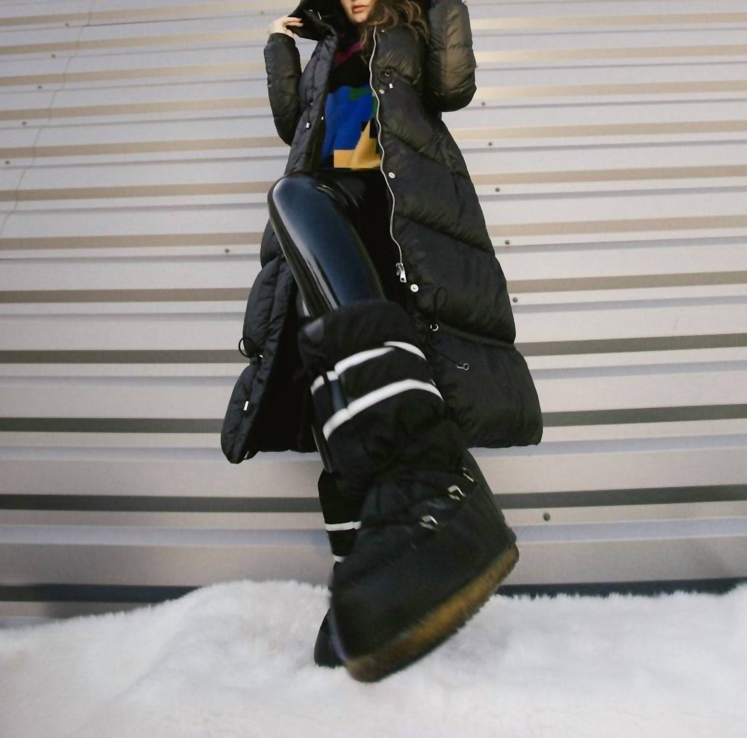 Hooded Down Coat