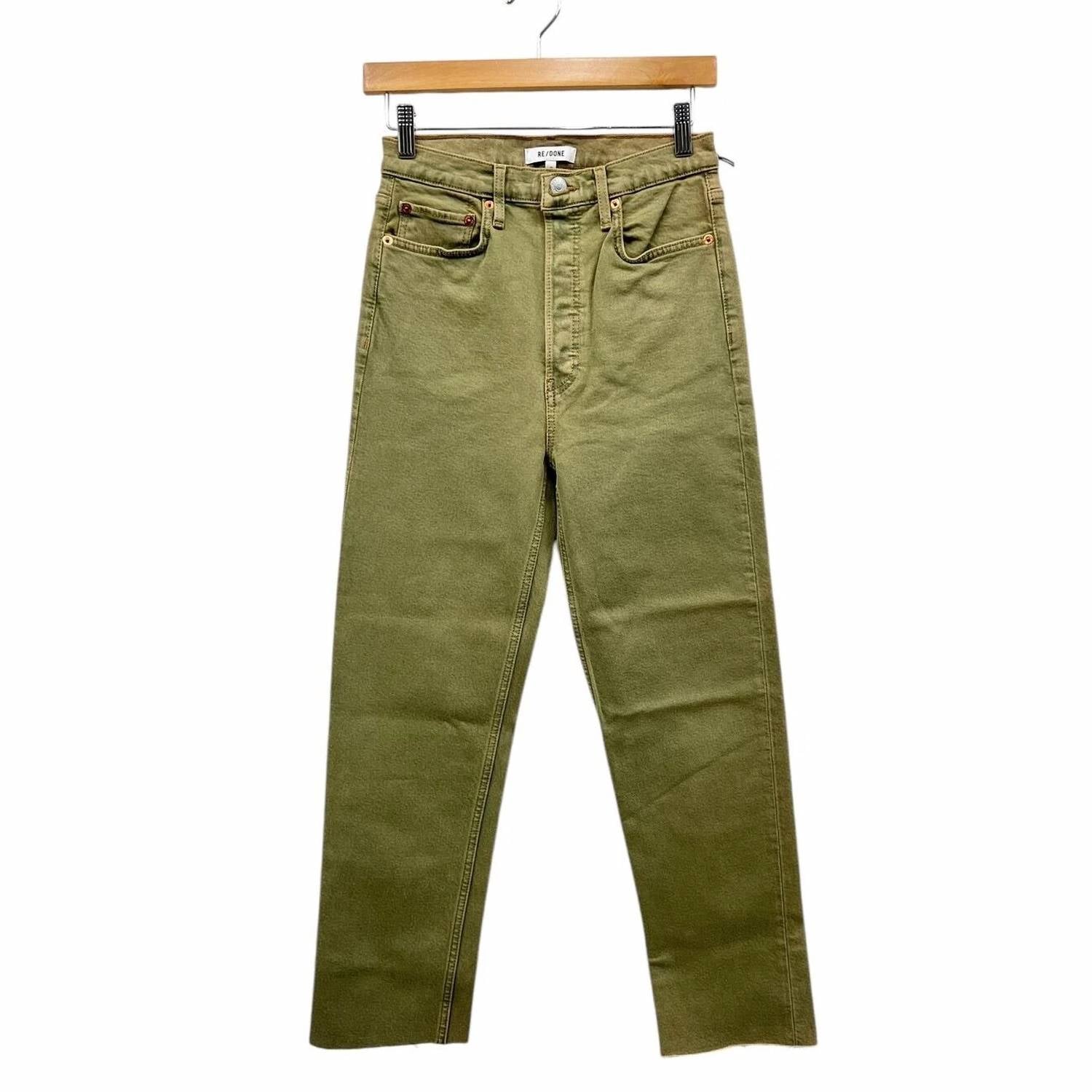 Re/Done - 70s Ultra High Rise Stove Pipe Jeans