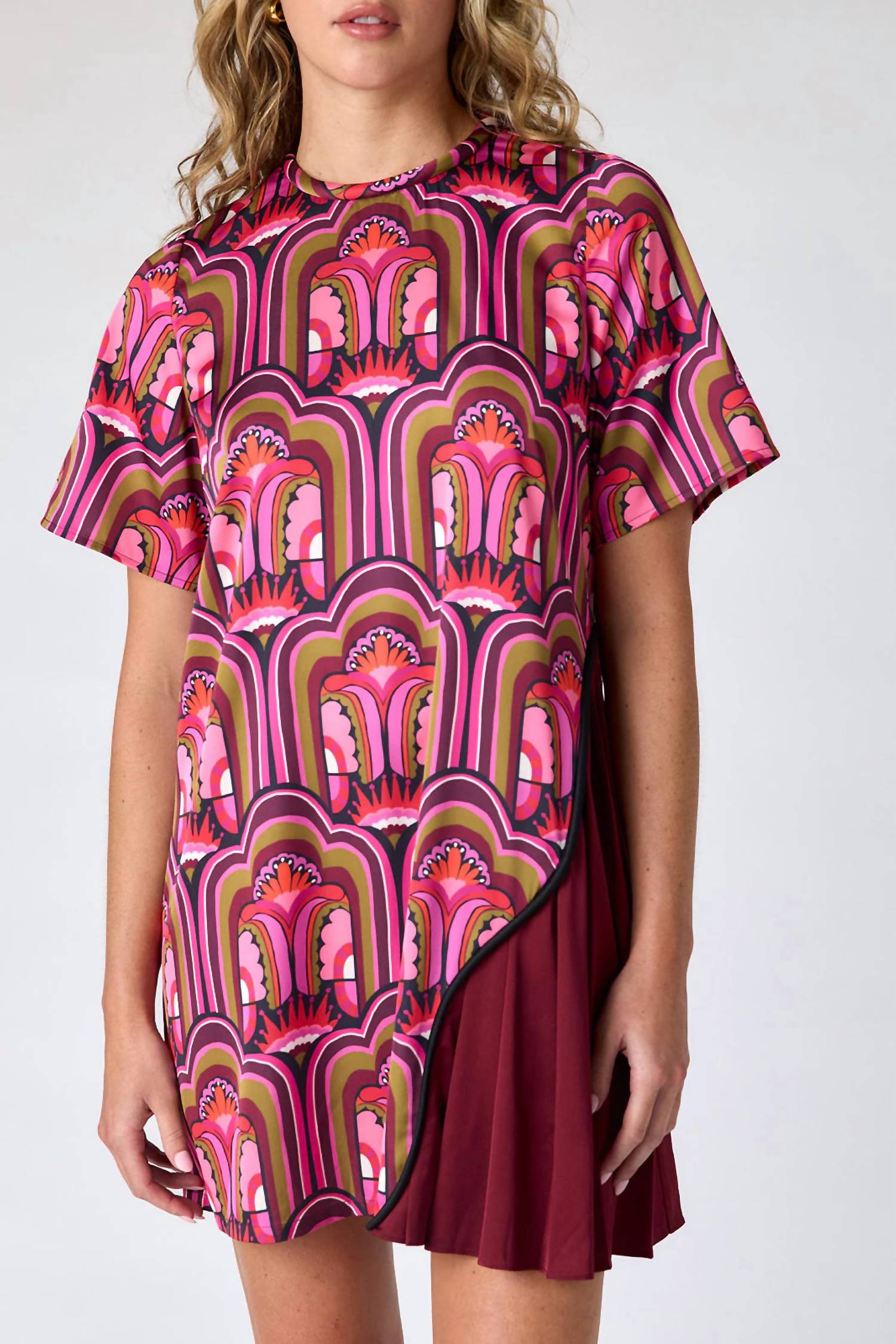Crosby by Mollie Burch Graham Mini Dress in gatsby - women's dress - view 6