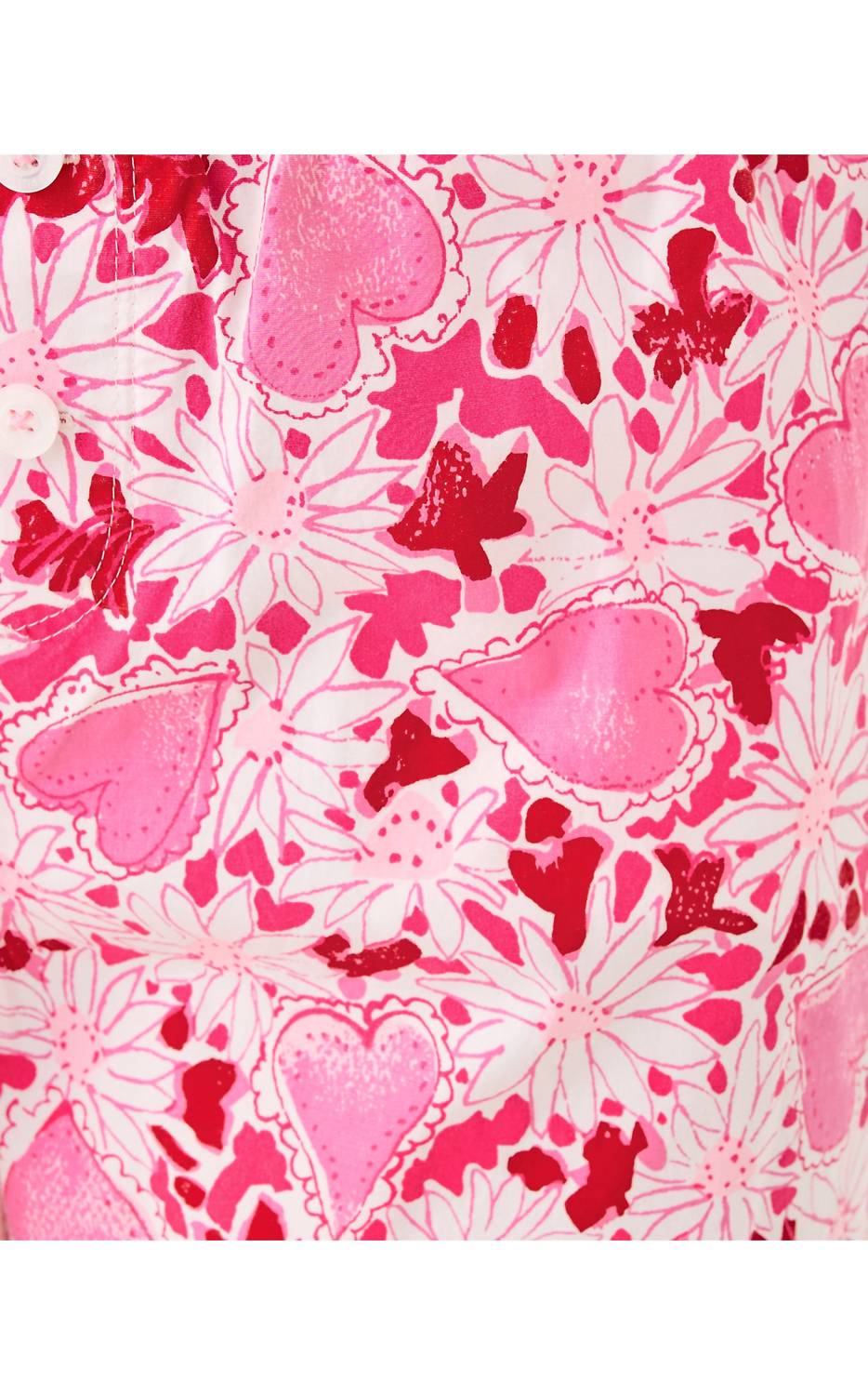 Lilly Pulitzer Elly Pajama Boxer in coconut dear heart - women's shorts - view 6