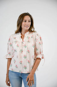 Victoria Dunn - Mia Button Front Blouse