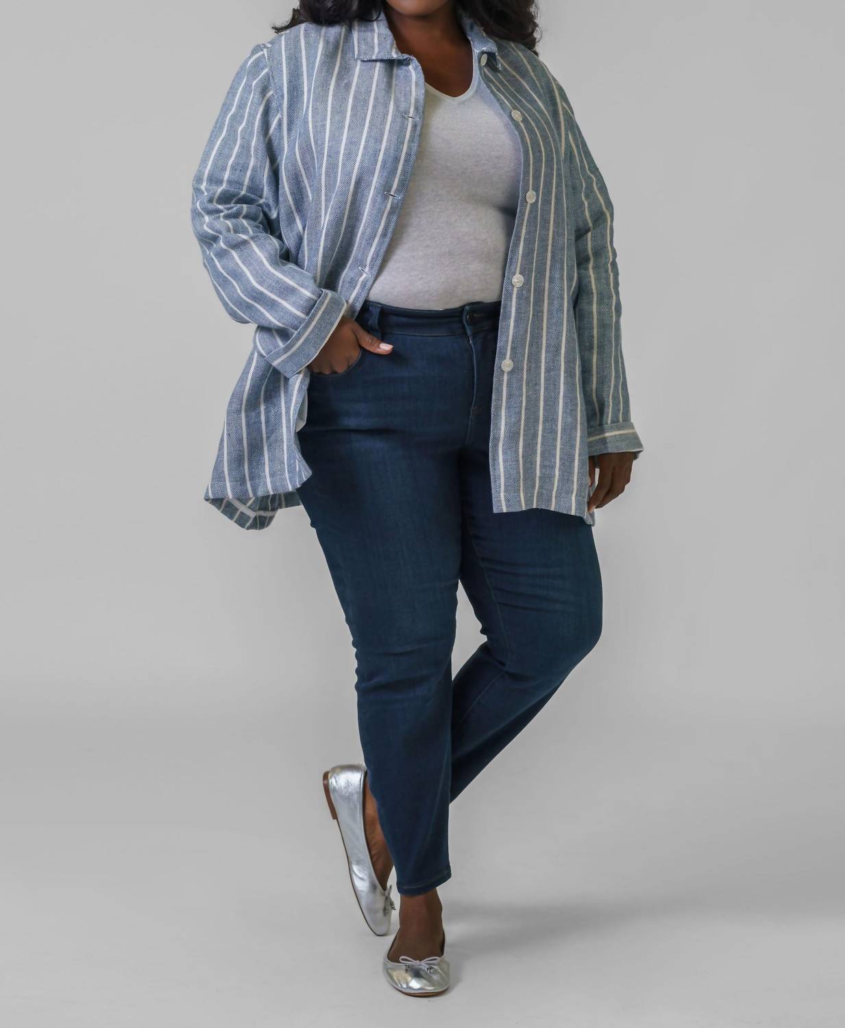 Jill Mcgowan - Oriana Linen Jacket