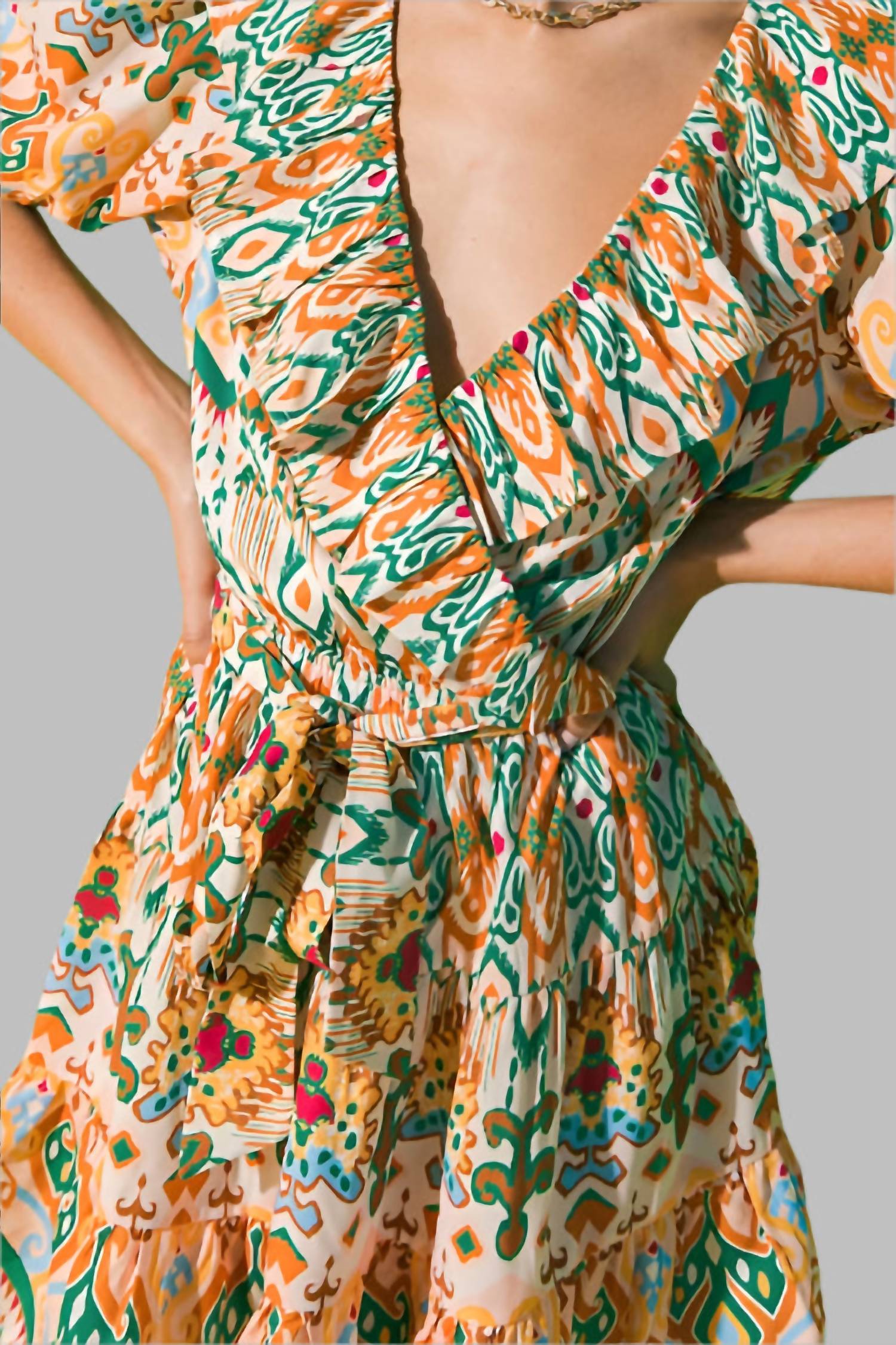 Flying Tomato - Babydoll Mini Dress