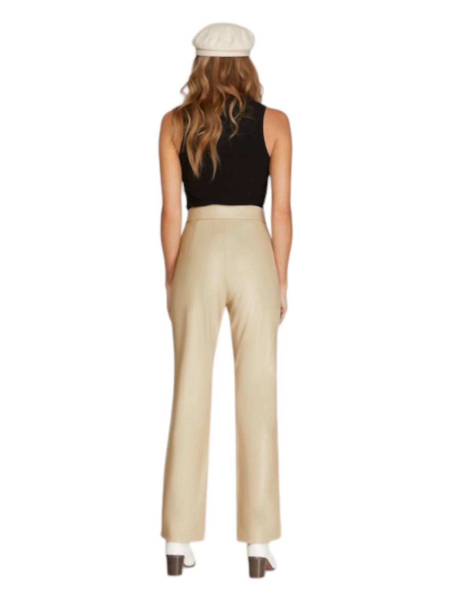 En Saison - Faux Leather Pants