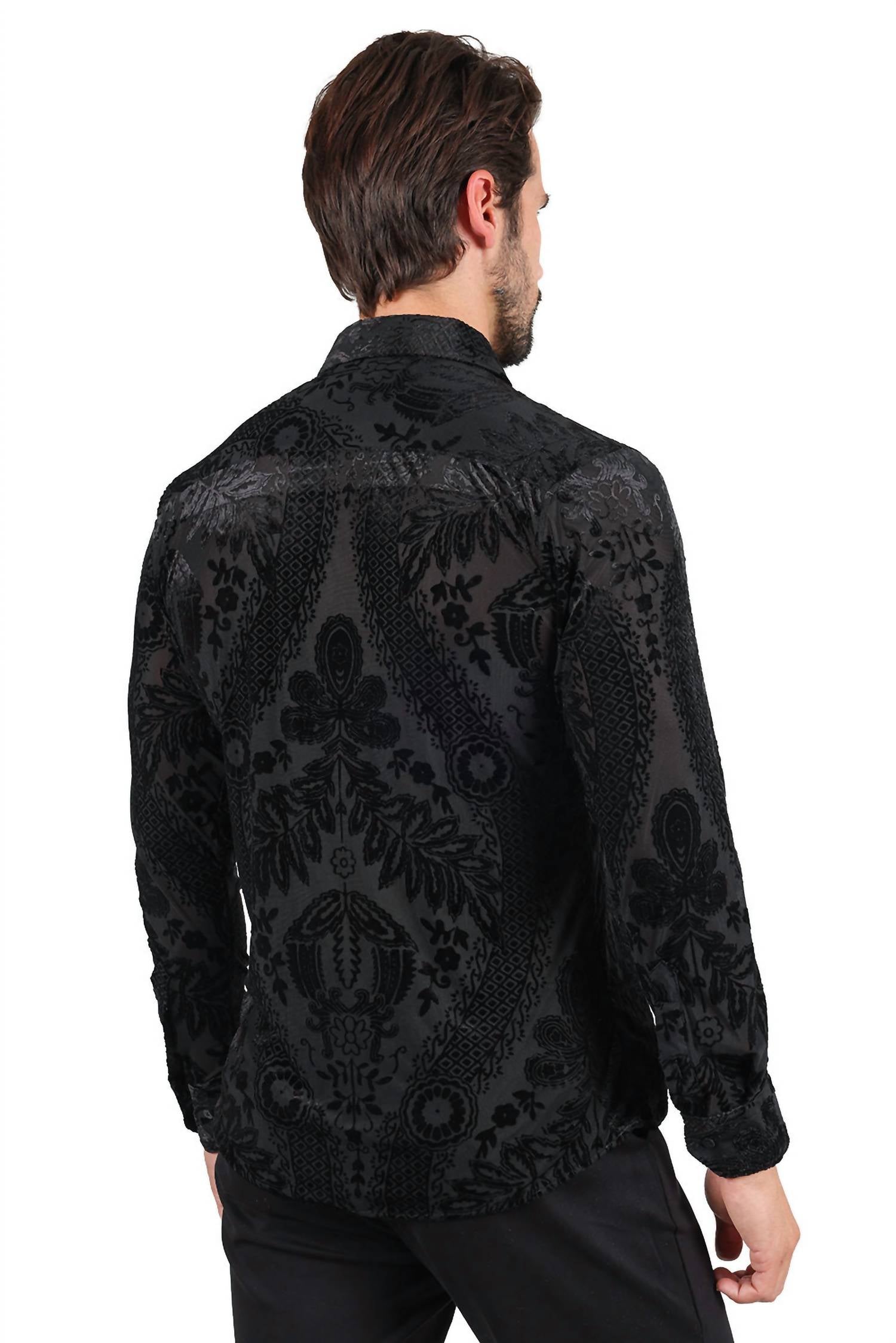Barabas - Floral Galore Long Sleeve Shirt