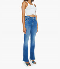 Mother - Mid Rise Smokin' Double Sneak Jeans