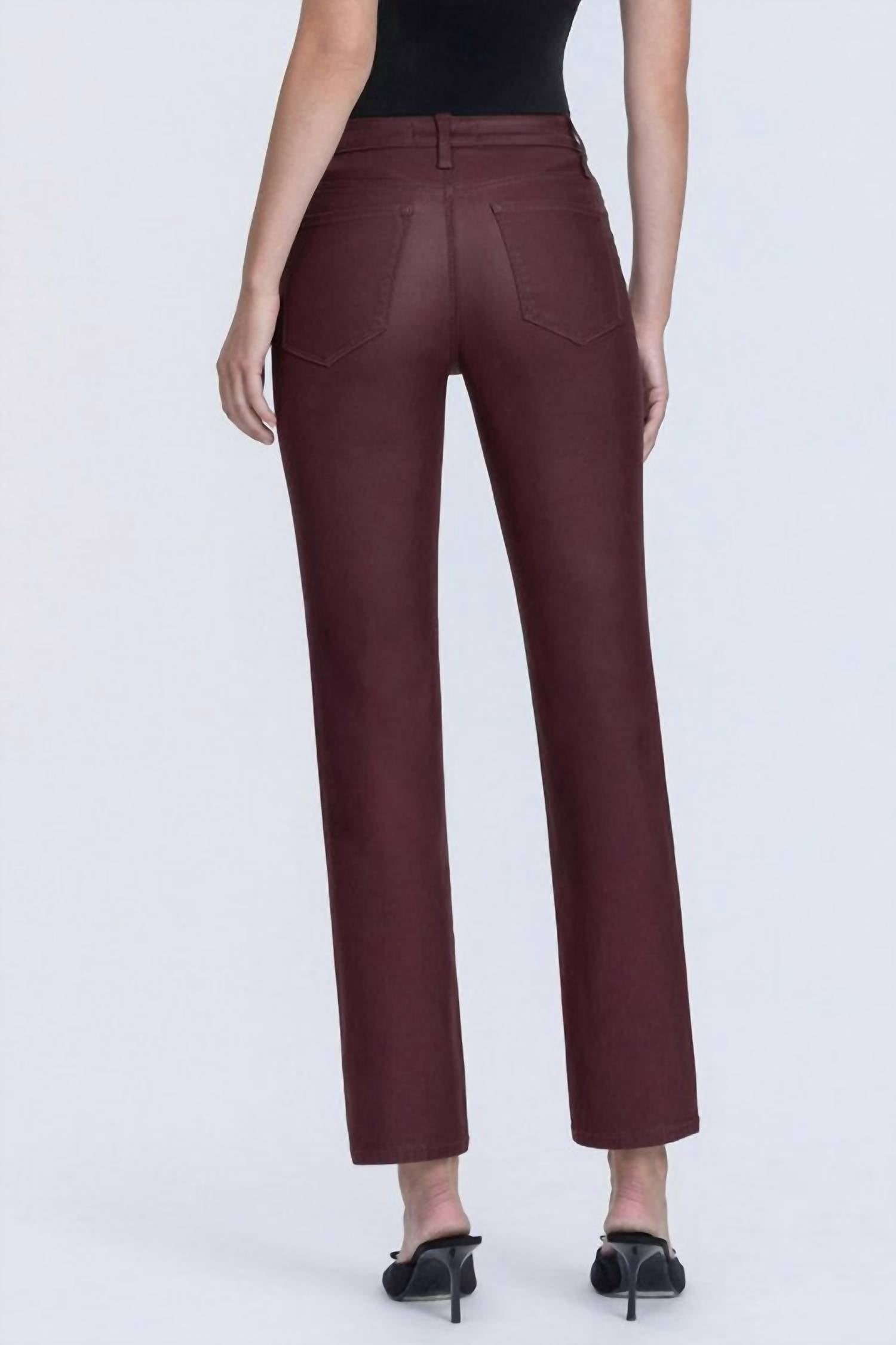 Vervet By Flying Monkey - Coated Straight Leg Jean