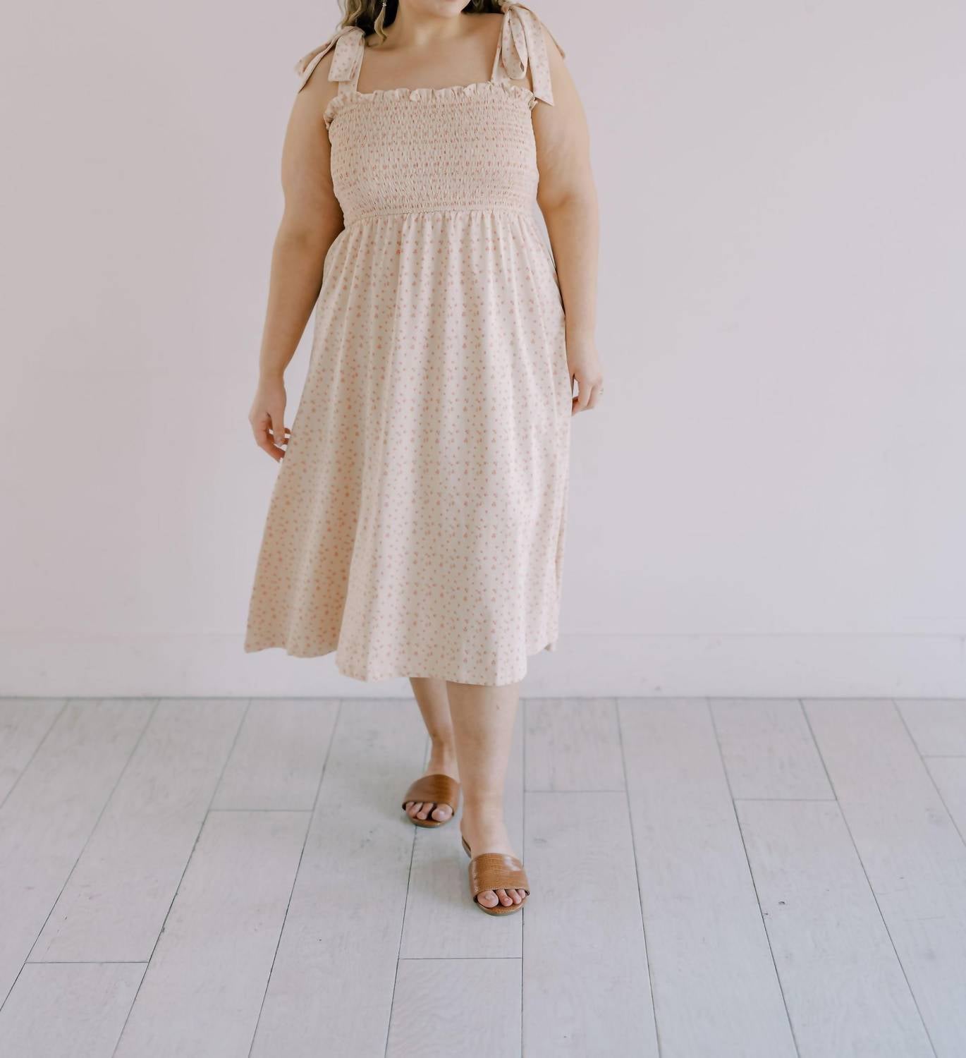 Polished Prints - Everyday Smock Midi Dress