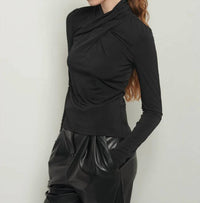 Derek Lam 10 Crosby - KRINI LONG SLEEVE TWIST TOP